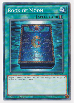 Book of Moon (Common) single card from Yu-Gi-Oh!