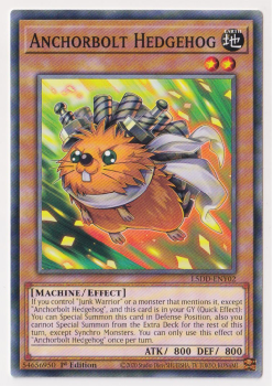 Anchorbolt Hedgehog (Common) single card from Yu-Gi-Oh!