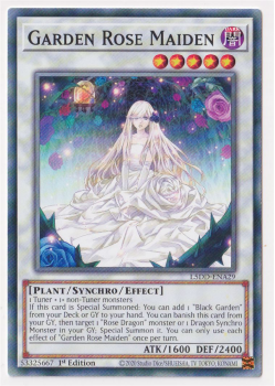 Garden Rose Maiden (Common) single card from Yu-Gi-Oh!