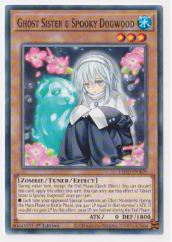 Ghost Sister & Spooky Dogwood (Common) single card from Yu-Gi-Oh!