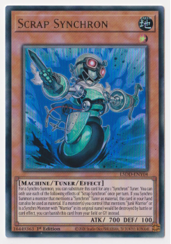 Scrap Synchron (Ultra Rare) single card from Yu-Gi-Oh!