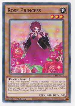 Rose Princess (Common) single card from Yu-Gi-Oh!