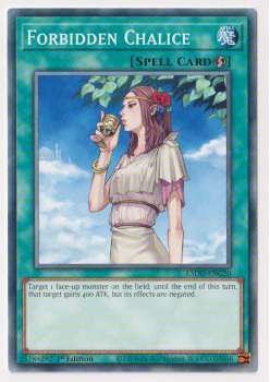 Forbidden Chalice (Common) single card from Yu-Gi-Oh!