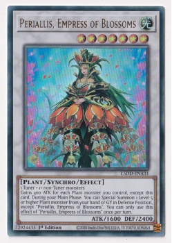 Periallis, Empress of Blossoms (Ultra Rare) single card from Yu-Gi-Oh!