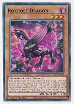 Roxrose Dragon (Common) single card from Yu-Gi-Oh!