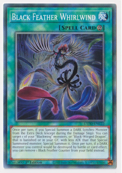 Black Feather Whirlwind (Common) single card from Yu-Gi-Oh!