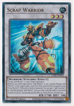 Scrap Warrior (Ultra Rare) single card from Yu-Gi-Oh!