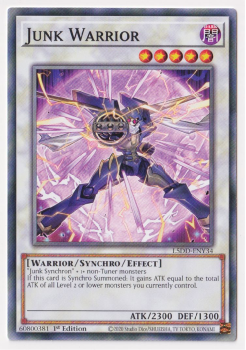 Junk Warrior (Common) single card from Yu-Gi-Oh!