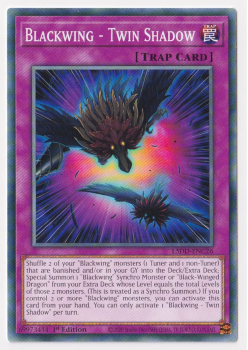 Blackwing - Twin Shadow (Common) single card from Yu-Gi-Oh!