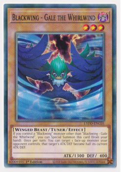 Blackwing - Gale the Whirlwind (Common) single card from Yu-Gi-Oh!