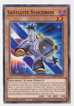Satellite Synchron (Common) single card from Yu-Gi-Oh!