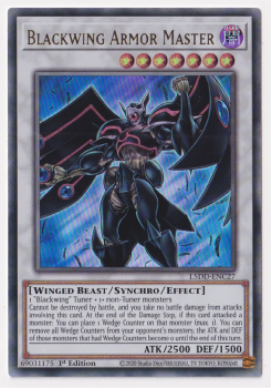 Blackwing Armor Master (Ultra Rare) single card from Yu-Gi-Oh!
