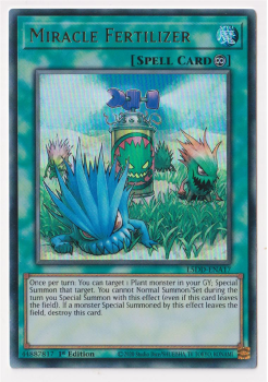 Miracle Fertilizer (Ultra Rare) single card from Yu-Gi-Oh!
