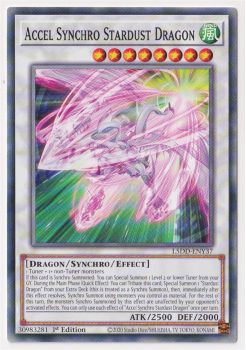Accel Synchro Stardust Dragon (Common) single card from Yu-Gi-Oh!