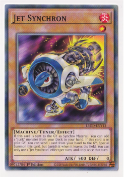 Jet Synchron (Common) single card from Yu-Gi-Oh!