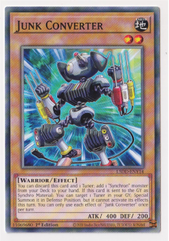 Junk Converter (Common) single card from Yu-Gi-Oh!