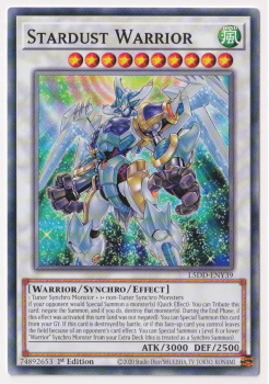 Stardust Warrior (Common) single card from Yu-Gi-Oh!