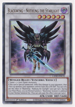 Blackwing - Nothung the Starlight (Ultra Rare) single card from Yu-Gi-Oh!