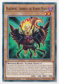 Blackwing - Sharnga the Waning Moon (Common) single card from Yu-Gi-Oh!