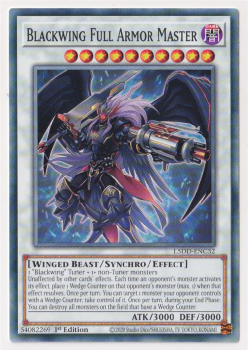 Blackwing Full Armor Master (Common) single card from Yu-Gi-Oh!