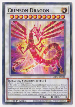 Crimson Dragon (Common) single card from Yu-Gi-Oh!