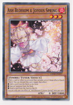 Ash Blossom & Joyous Spring (Common) single card from Yu-Gi-Oh!