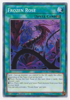 Frozen Rose (Common) single card from Yu-Gi-Oh!