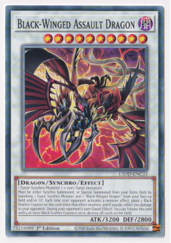 Black-Winged Assault Dragon (Common) single card from Yu-Gi-Oh!