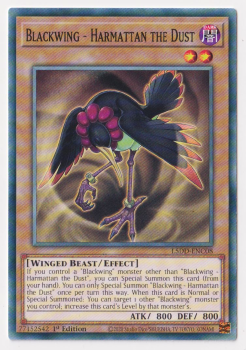 Blackwing - Harmattan the Dust (Common) single card from Yu-Gi-Oh!