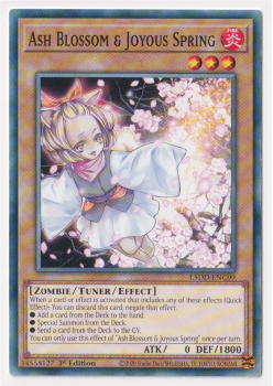 Ash Blossom & Joyous Spring (Common) single card from Yu-Gi-Oh!