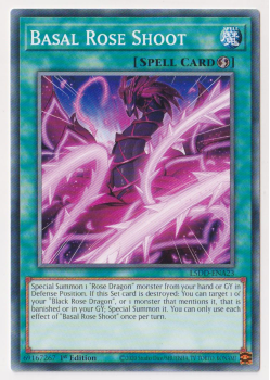 Basal Rose Shoot (Common) single card from Yu-Gi-Oh!