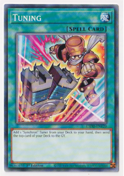 Tuning (Common) single card from Yu-Gi-Oh!