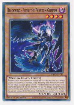 Blackwing - Sudri the Phantom Glimmer (Common) single card from Yu-Gi-Oh!