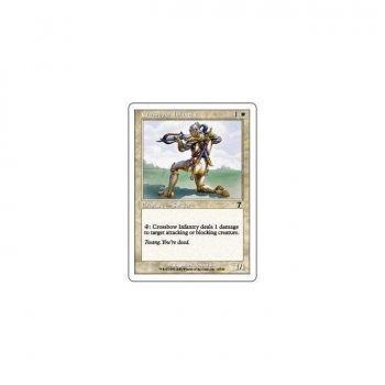 Crossbow Infantry : SEVENTH EDITION 012/350 - Magic the Gathering Single Card
