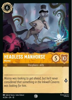 Headless Manhorse - Manny single card from Disney Lorcana