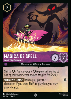 Magica De Spell - Conniving Sorceress single card from Disney Lorcana