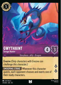 Gwythaint - Savage Hunter single card from Disney Lorcana