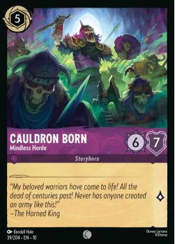 Cauldron Born - Mindless Horde single card from Disney Lorcana
