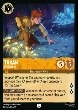 Taran - Pig Keeper single card from Disney Lorcana