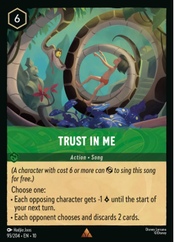 Trust In Me single card from Disney Lorcana