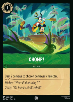 Chomp! single card from Disney Lorcana