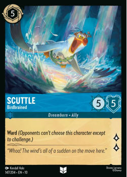 Scuttle - Birdbrained single card from Disney Lorcana