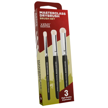 The Army Painter Masterclass Drybrush Brush Set