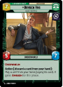 Dryden Vos - I Never Ask Twice : 007/264 SECRET OF POWER - Star Wars Unlimited Single Card - Image 2