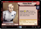 Dedra Meero - Not Wasting Time : 010/264 SECRET OF POWER - Star Wars Unlimited Single Card