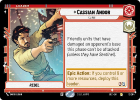 Cassian Andor - Climb! : 012/264 SECRET OF POWER - Star Wars Unlimited Single Card