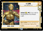 C-3P0 - Human-Cyborg Relations : 015/264 SECRET OF POWER - Star Wars Unlimited Single Card