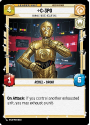 C-3P0 - Human-Cyborg Relations : 015/264 SECRET OF POWER - Star Wars Unlimited Single Card - Image 2