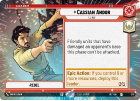 Cassian Andor - Climb! (HYPERSPACE) : 276 SECRET OF POWER - Star Wars Unlimited Single Card
