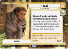 Sab&Atilde;&copy; - Queen's Shadow (HYPERSPACE) : 281 SECRET OF POWER - Star Wars Unlimited Single Card